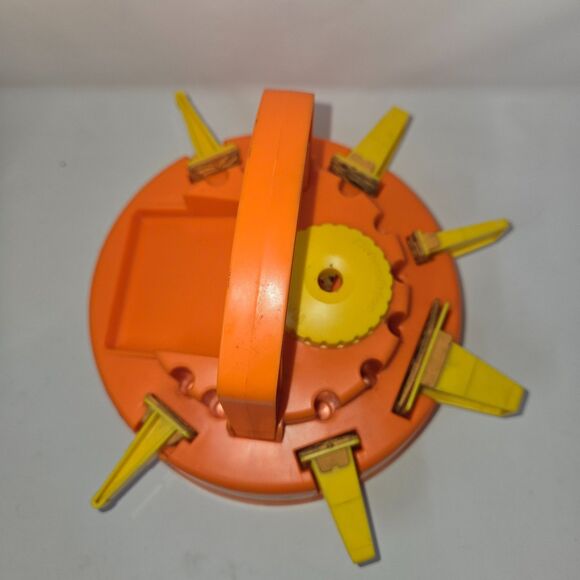 Vintage Fisher Price Creative Stamper Caddy Jungle Scenes #746 1980s Craft Set - Picture 3 of 16